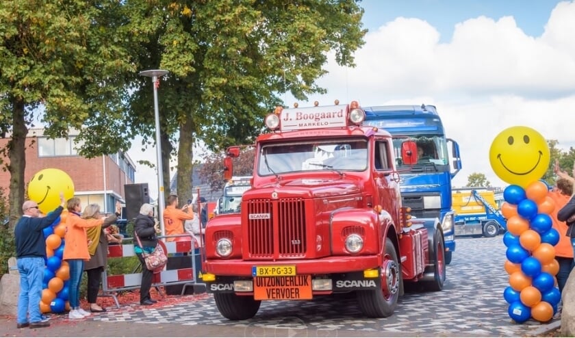 <p>De start van de vorige truckrun twee jaar geleden. Eigen foto. </p>