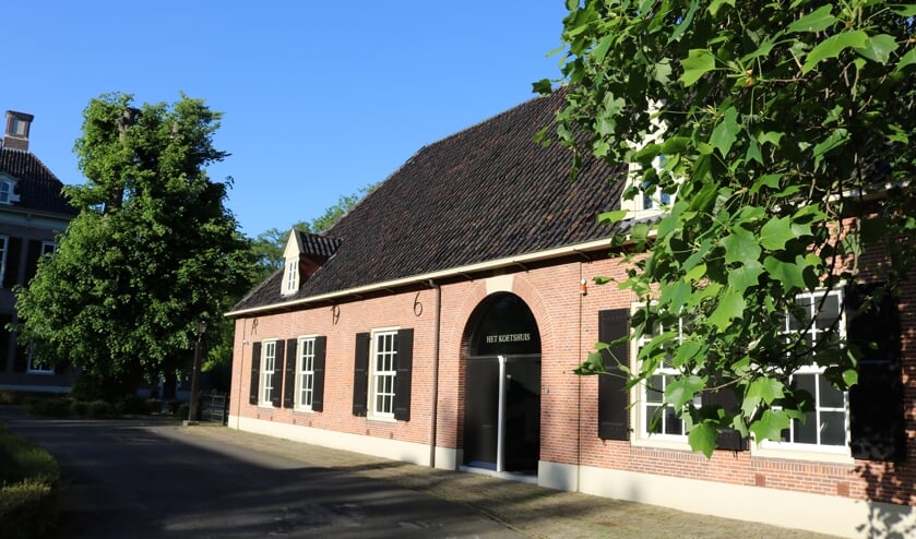 <p>Ook het Koetshuis van kasteel de Oosterhof is op Open Monumentendag te bezichtigen.</p>