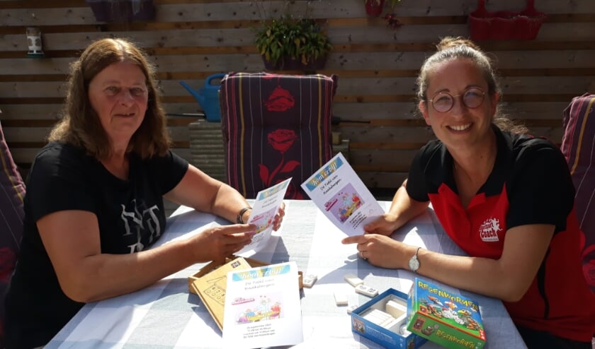 <p>Hermien Leussink en Minke ten Bruggencate. Eigen foto. </p>