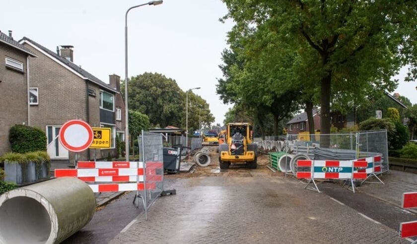 <p>De herinrichting van de Europastraat is in volle gang.</p>