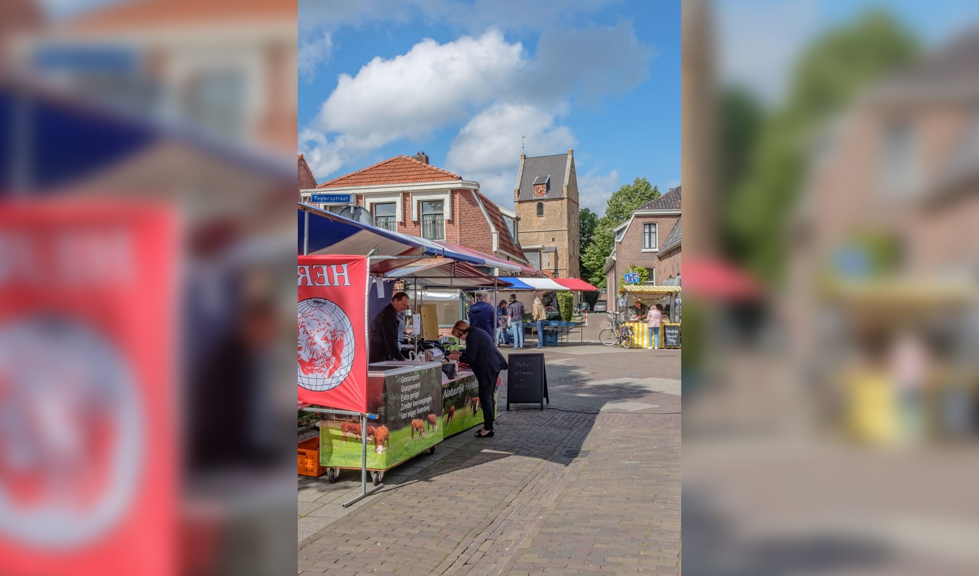 Verdere groei van de Boerenmarkt draagt bij aan de vitaliteit van het Losserse centrum.