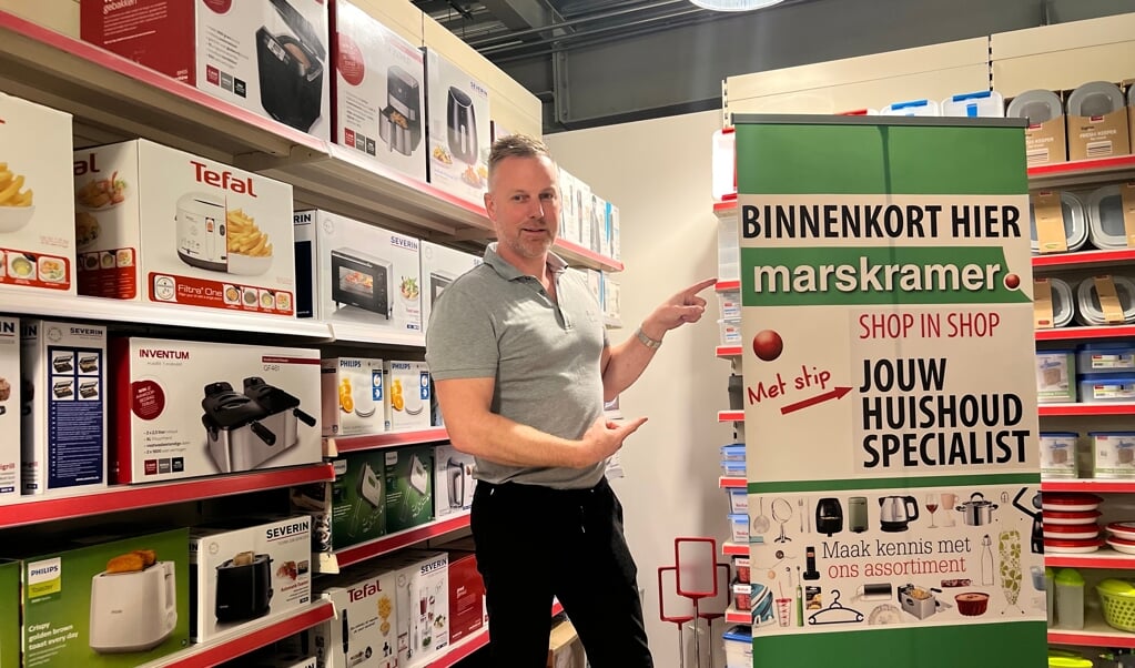 Joost Tiemersma opent binnenkort een Marskramer op Woonboulevard Almelo.