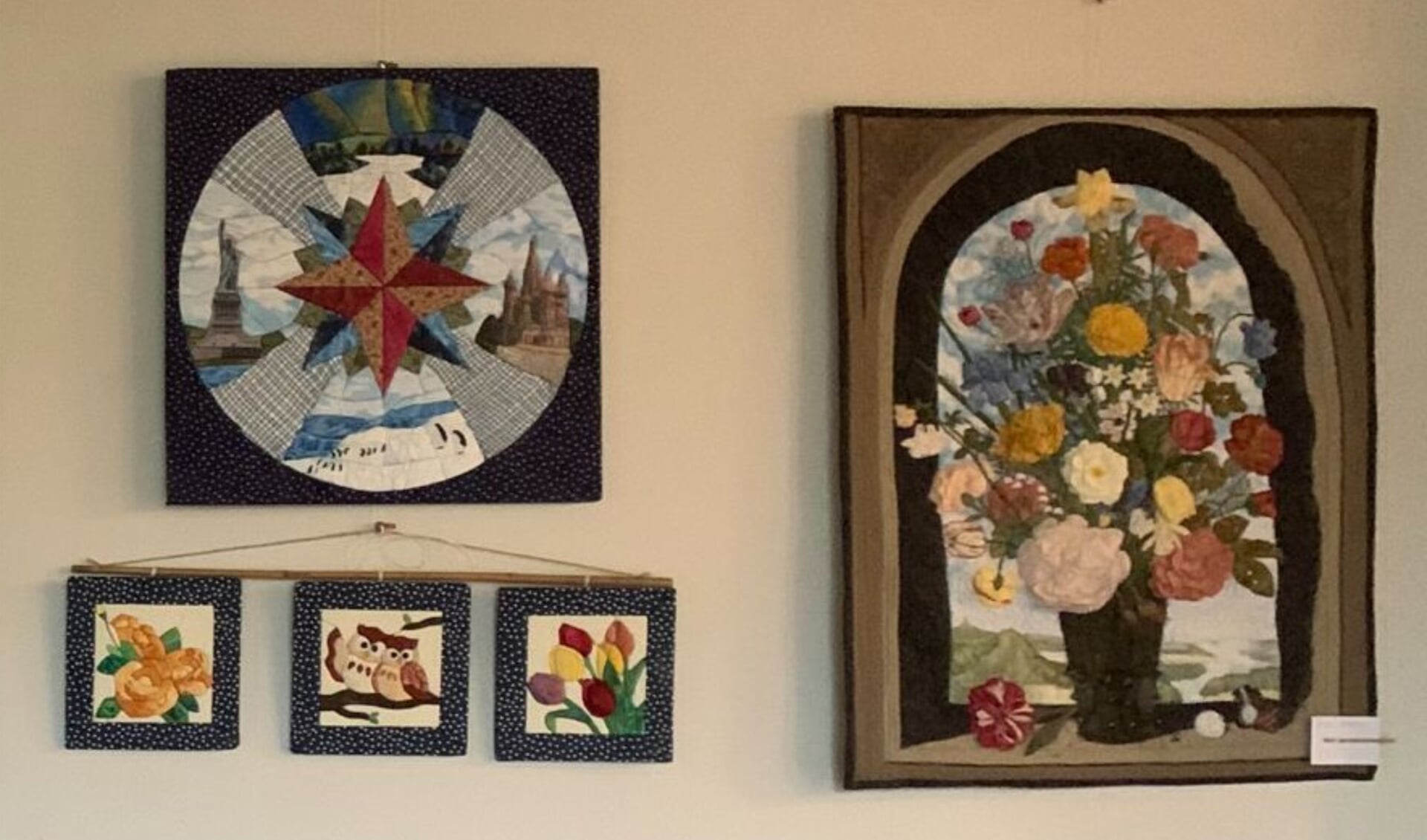 Een expositie met quilts is te bezoeken in Het Akkerhus te Ypelo