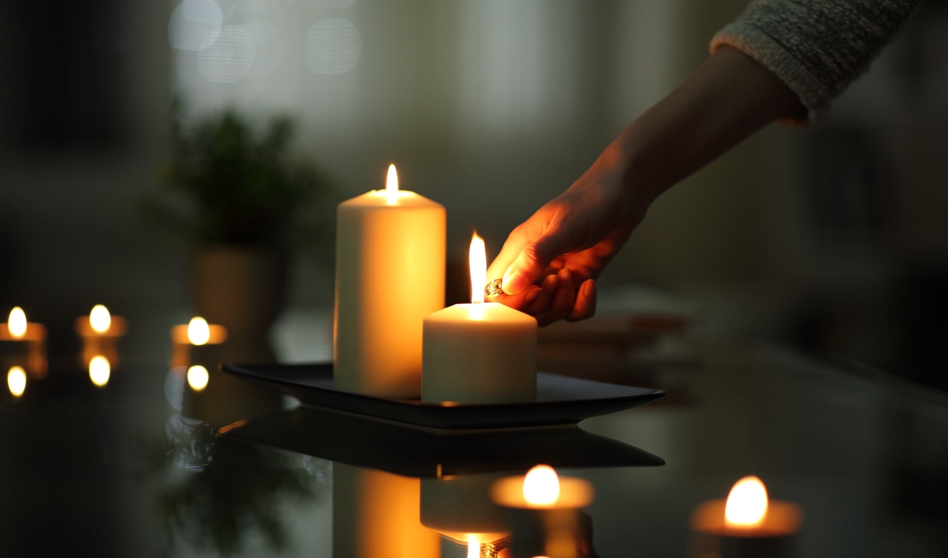 Kaarsen zijn sfeervol qua verlichting, maar een slechte keuze qua verwarming.