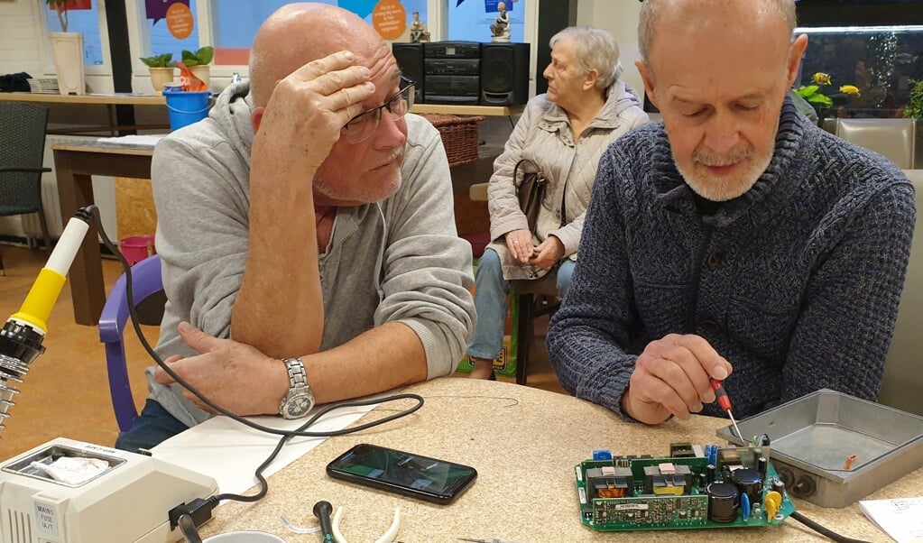 Repair Café de Hagedoorn is nog één keer open in 2022.