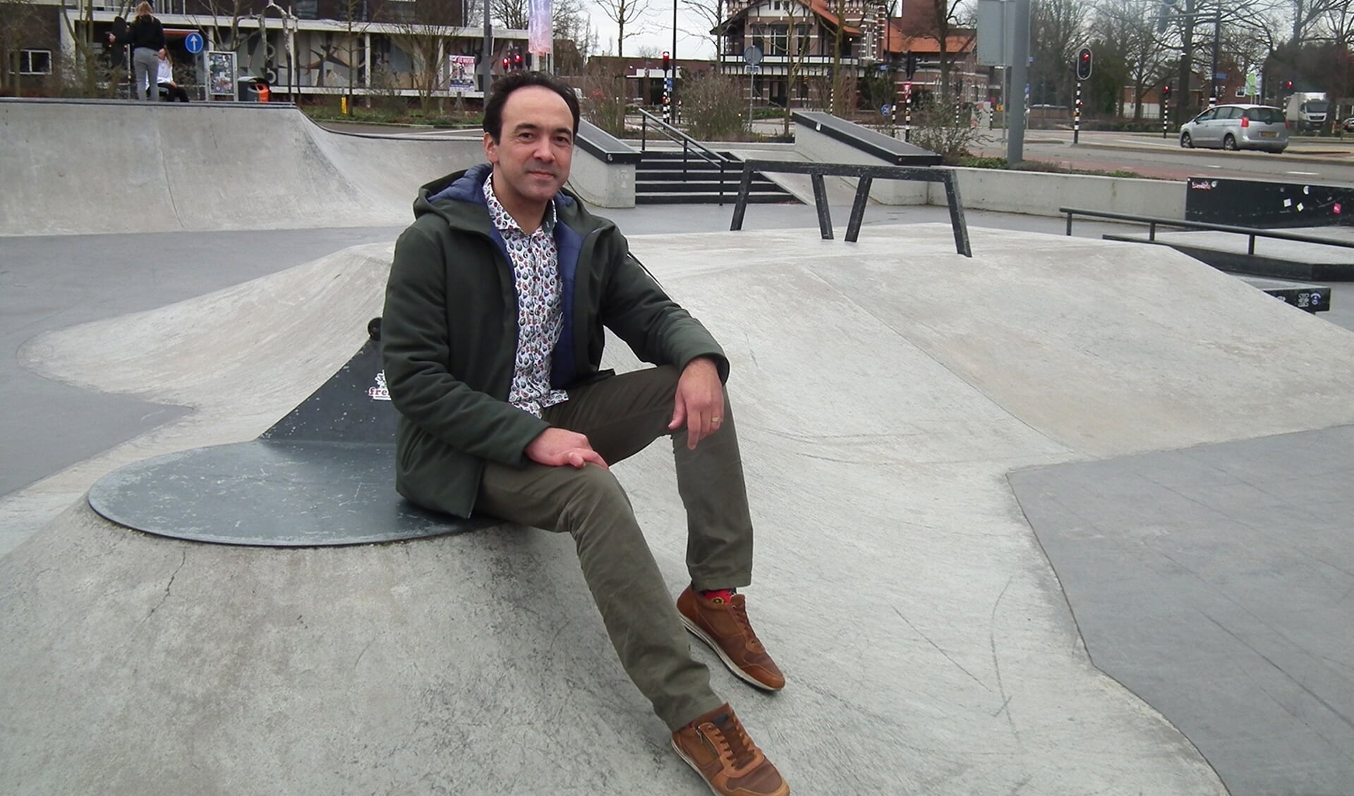Sebastiaan van der Pal: ''Voor mij is het skatepark de mooiste plek van Hengelo.''