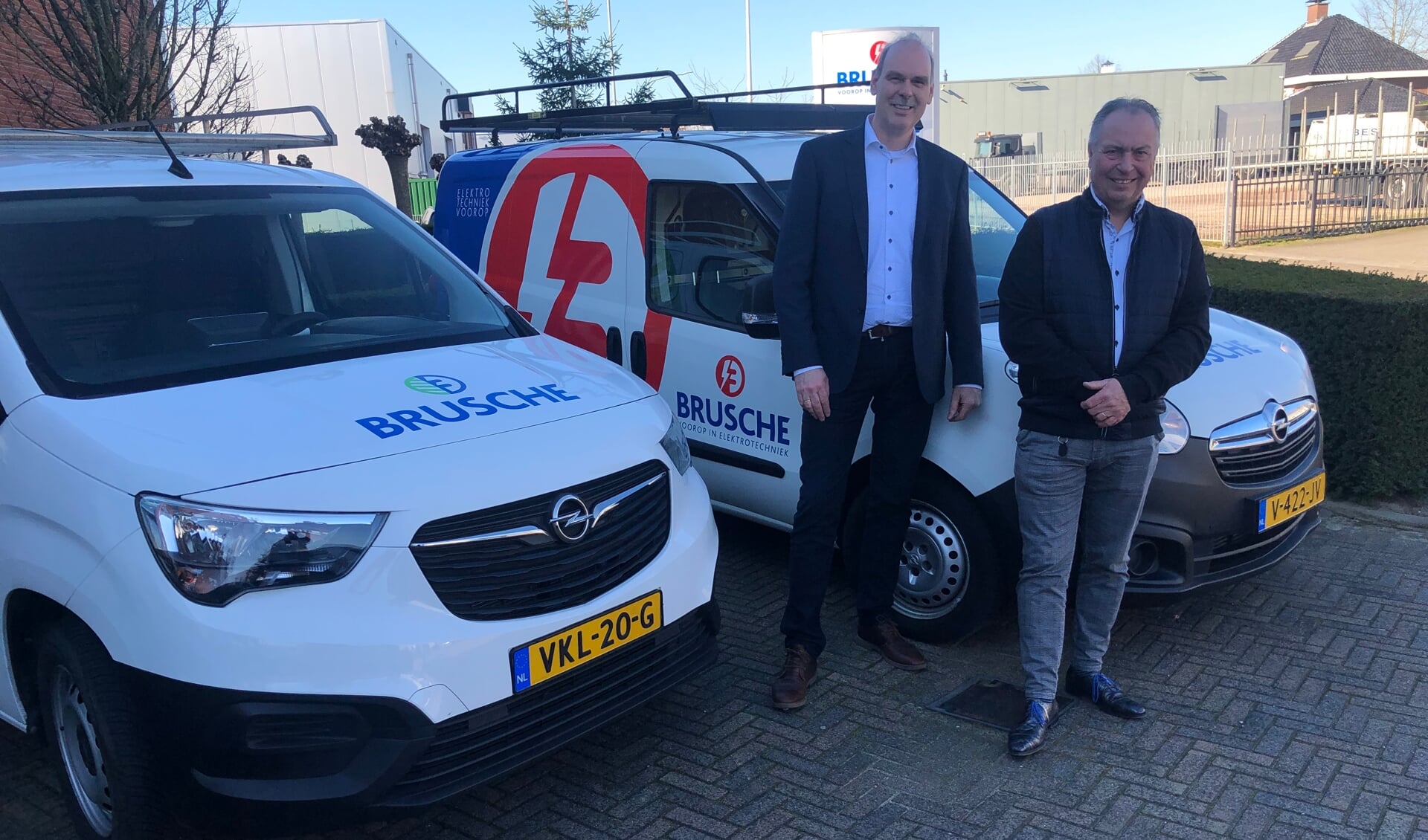 Bertus Wetering en Hennie Nijhuis, directeuren van Brusche. (Foto: Jos Veldhuis)