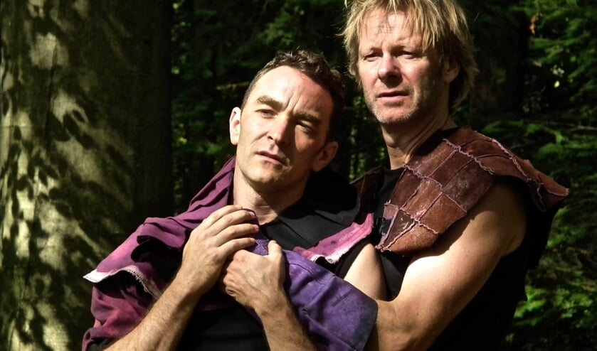 Enschedeër Laurens ten Den (rechts) met naast hem Christian Cadenbach.
