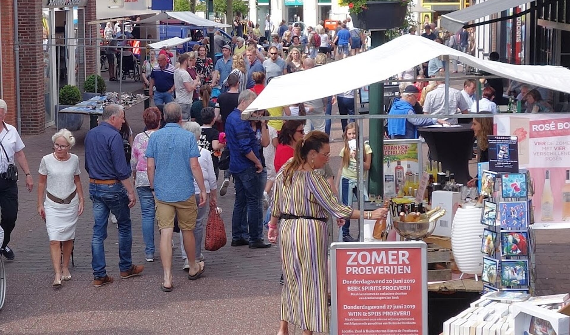 De Meimarkt van Haaksbergen is terug. Het evenement is op zondag 8 mei. (Foto: Nico Asbroek).