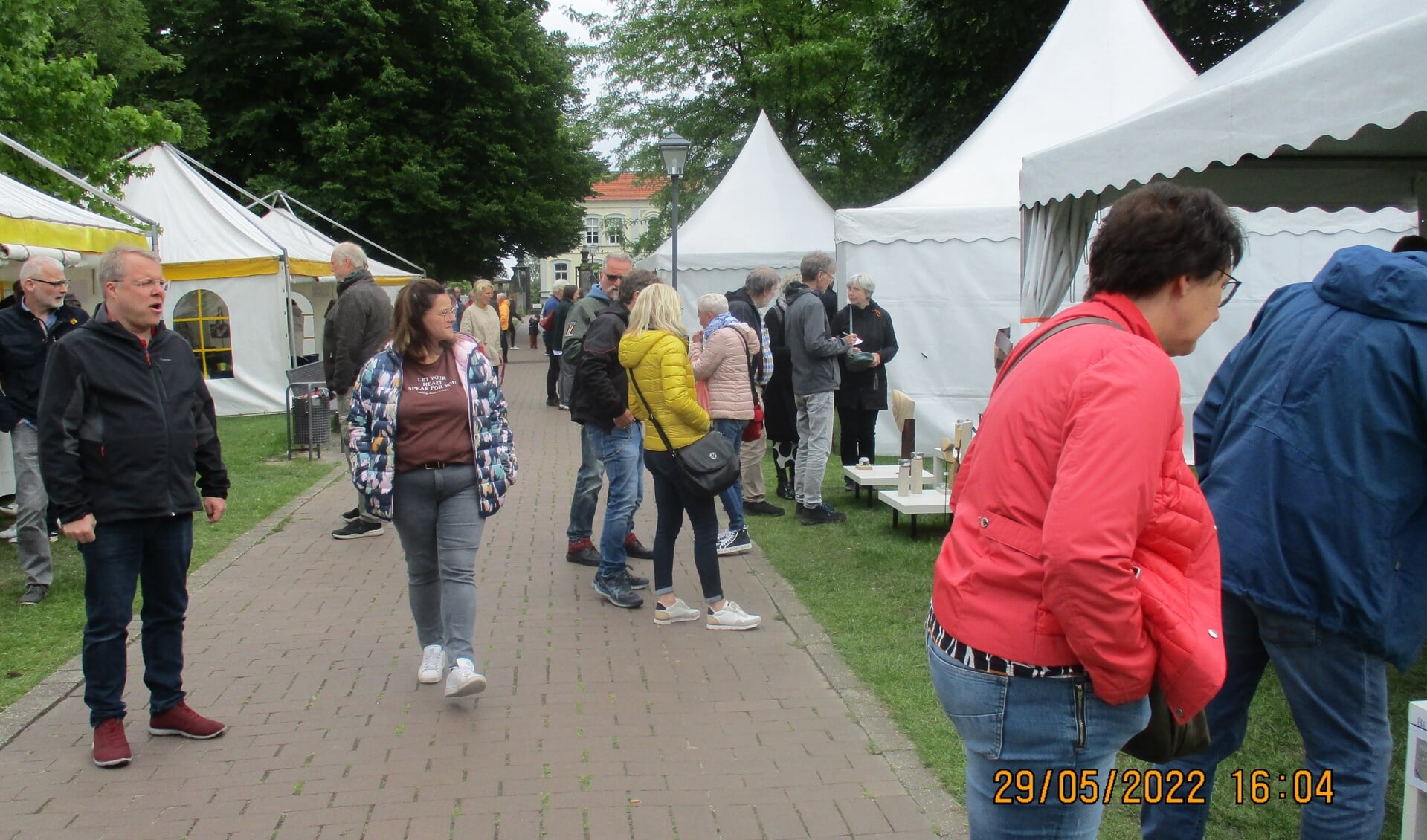 Er was veel belangstelling op de kunstmarkten in Bad Bentheim afgelopen weekend.