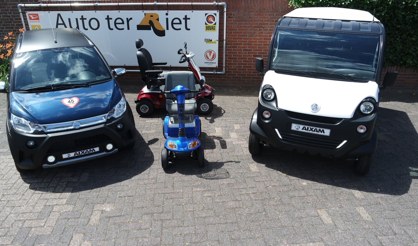 Auto ter Riet is de Aixam dealer in de regio Twente. Zij bieden zowel nieuwe als gebruikte brommobielen aan. Kom langs voor een kennismaking en goed advies.