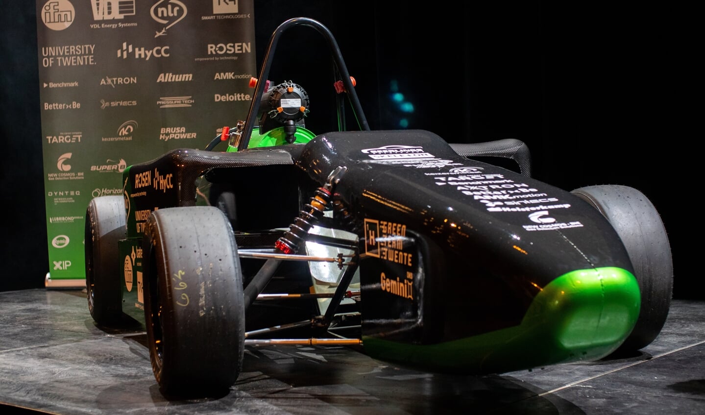Green Team Twente ontwikkelt een waterstof-auto.