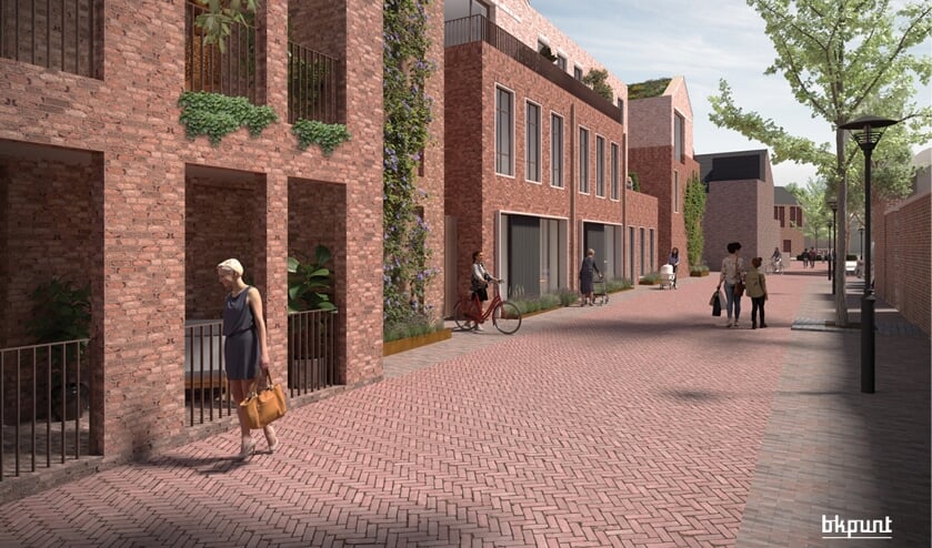 <p>Sfeerbeeld van hoe het complex De Nieuwe Post er uit komt te zien.</p>