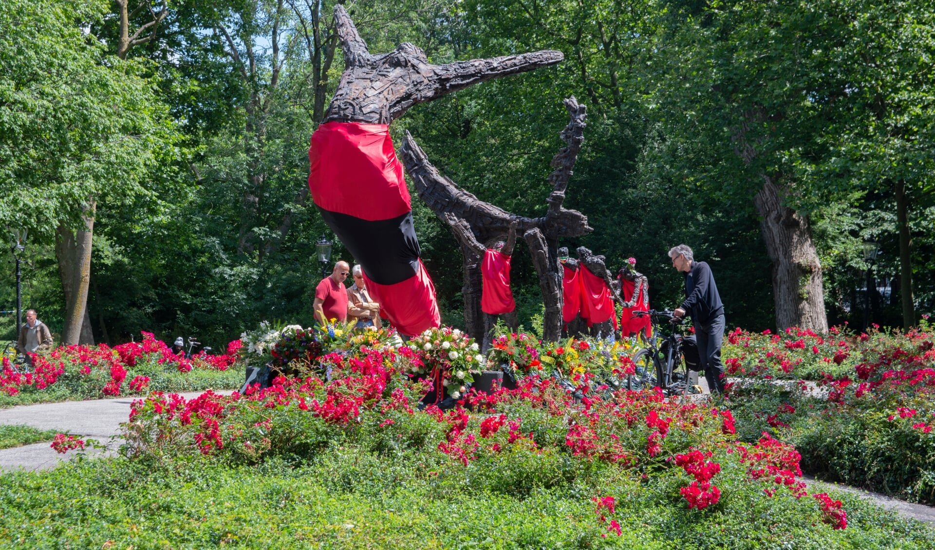 Slavernijmonument in Amsterdam