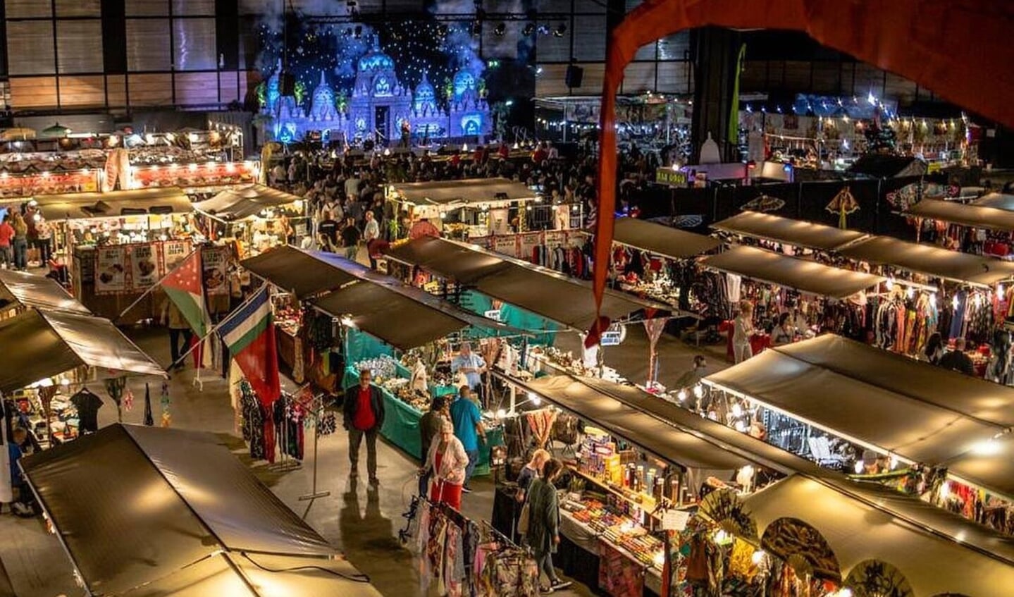 De Oosterse markt telt ruim 80 stands met een keur aan exclusieve producten.