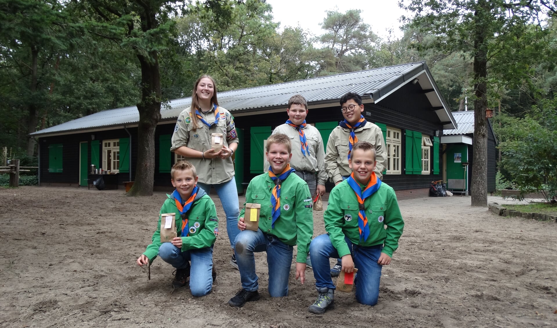 De jaarlijkse tulpenbollenactie van Scouting Oosterhof - Niej Begin vindt op 8 oktober weer plaats