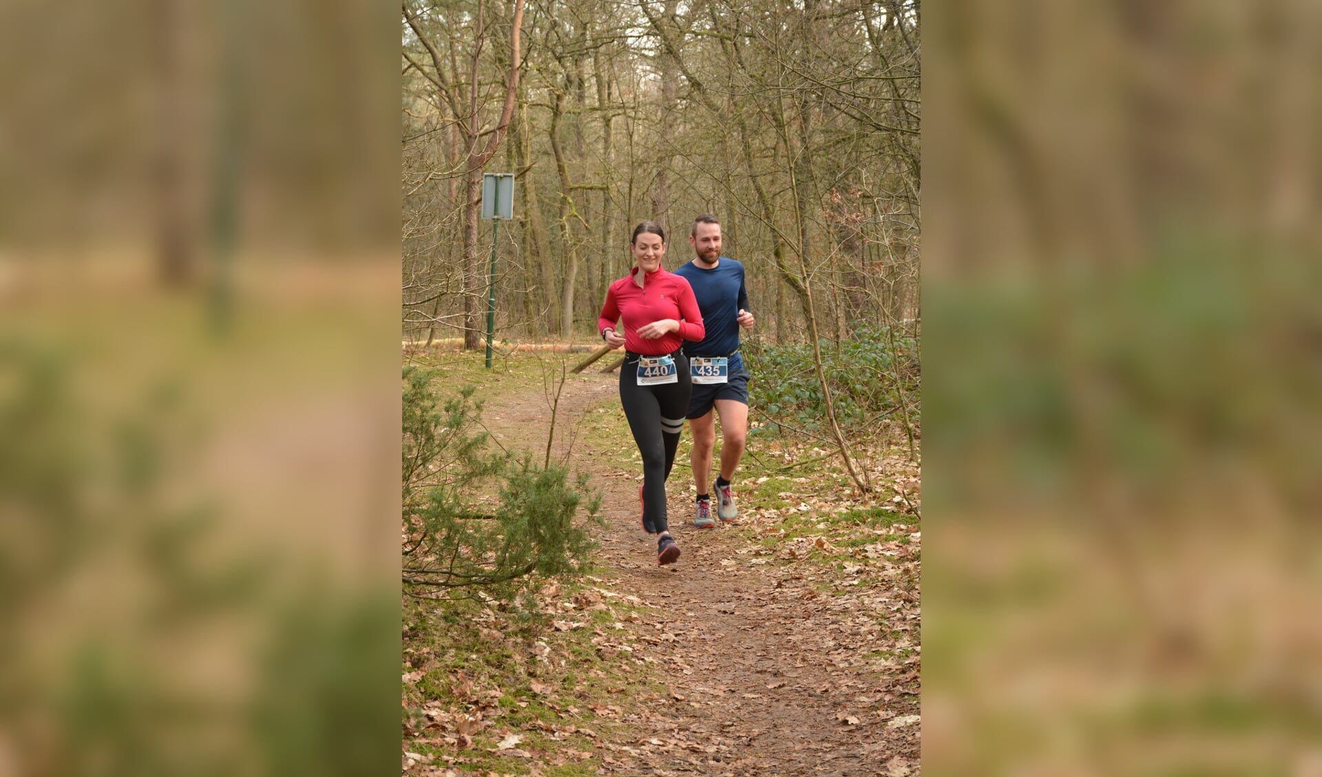 Men kan weer lopen door de mooie natuur.