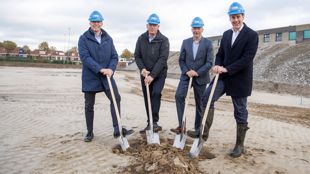 De officiële start van de bouw van het nieuwe Sportpark