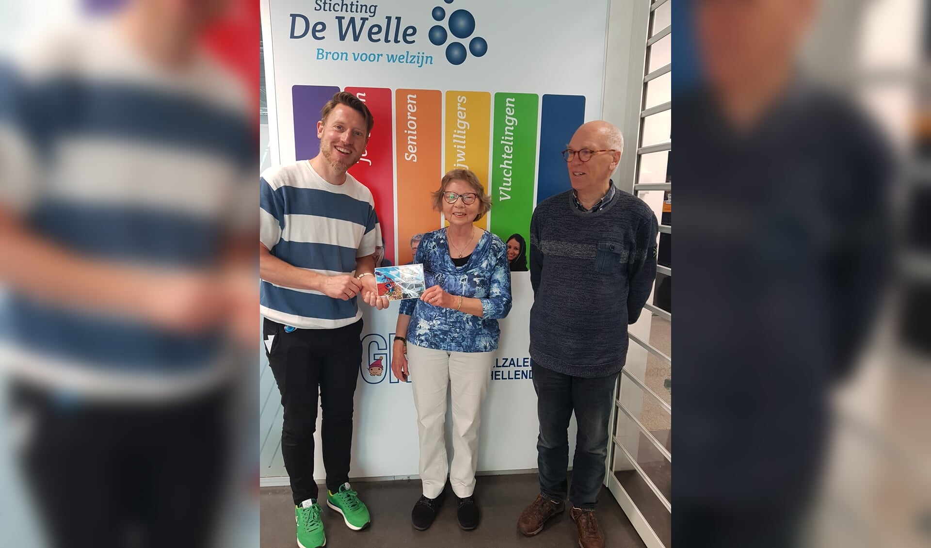 Prijswinnaar De Welle op stap met Mooi Meegenomen.