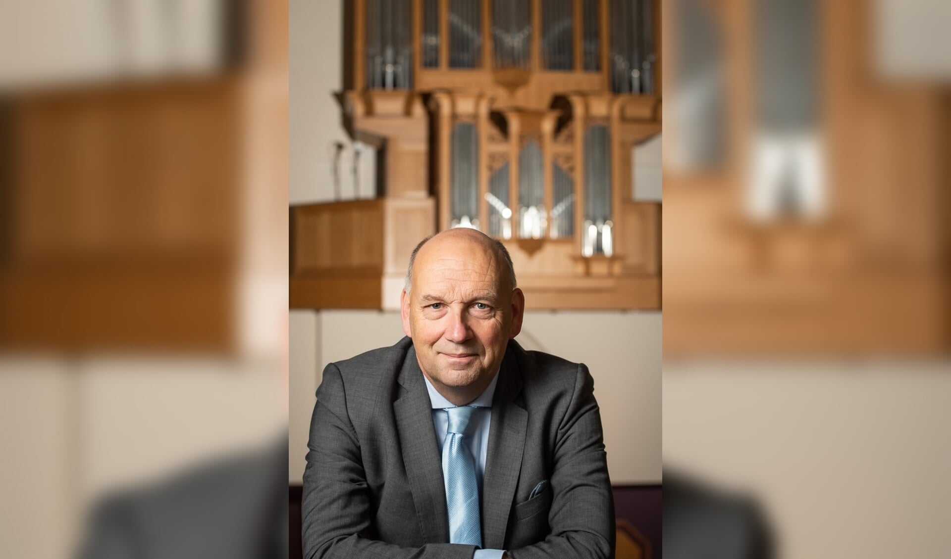 Organist Evert van der Veen bijt het spits af in de reeks orgelconcerten in de Schildkerk.