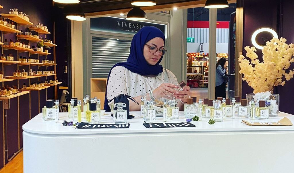 Leilas heeft haar passie voor parfum vanuit Syrië meegenomen.