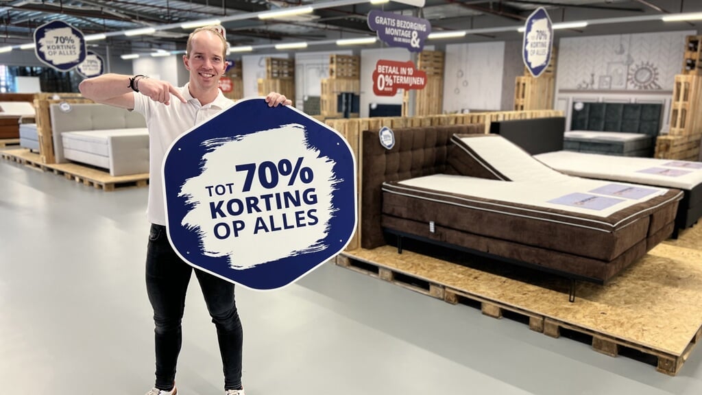 Boxspring Slaapcomfort geeft fikse kortingen en houdt een win-actie.