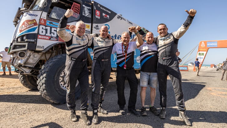 Het Jongbloed Dakar Team 2024. (Foto: Pridex Media)