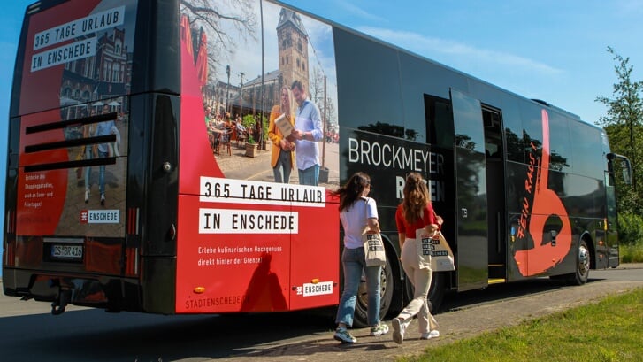 Enschede Promotie voert een campagne om Duitse bezoekers naar Enschede te lokken.