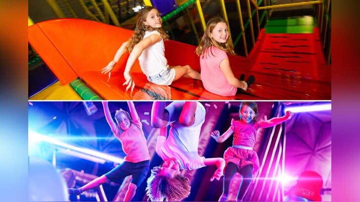 Ook in augustus nog met korting naar Bounce Valley Enschede en Monkey Town Enschede.