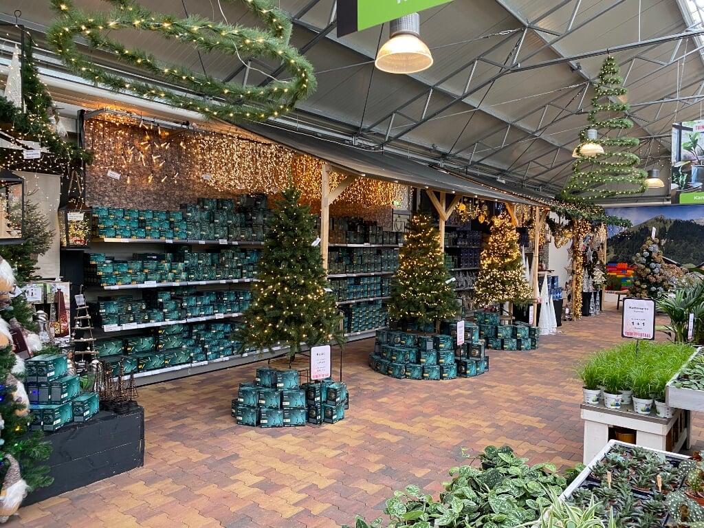 Van ballen tot bomen en allerlei vormen van verlichting: Tuin Totaal Oldenzaal maakt de kerstdagen gezellig!