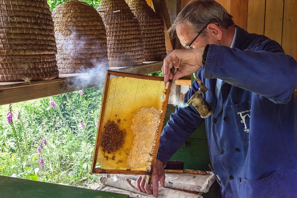 De bij levert ons ook één van de mooiste producten die er is: puur natuur in de vorm van honing.