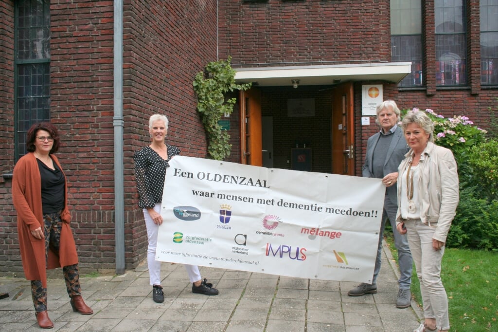 Samen zetten zij zich in voor een mooi Oldenzaal waar ook mensen met dementie volwaardig mee kunnen doen.