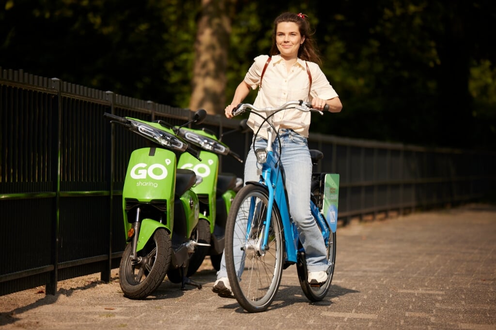 De deelscooter en OV-fiets: handig voor de laatste kilometers naar uw eindbestemming. De nieuwe reis-app GOAN! moet mensen aanmoedigen om eens te kijken naar deze nieuwe vervoersopties.