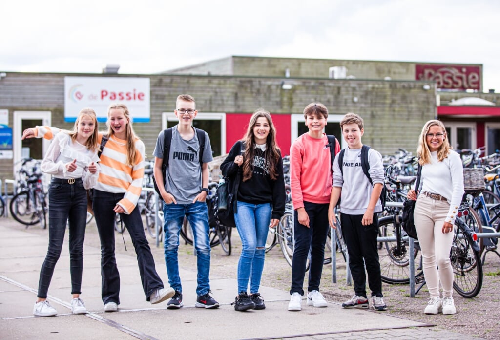 De Passie in Wierden heeft iets minder dan 700 leerlingen en is dus een kleinschalige school.