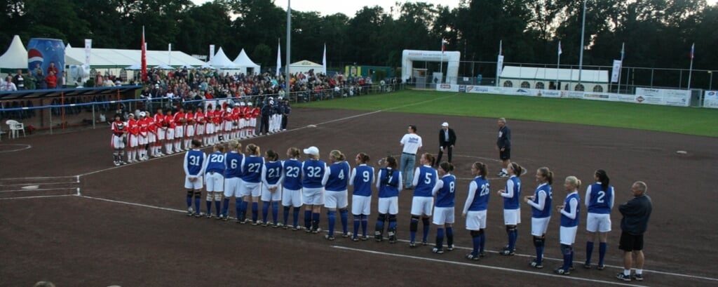 Foto van het WK junioren in 2007 bij Tex Town Tigers.