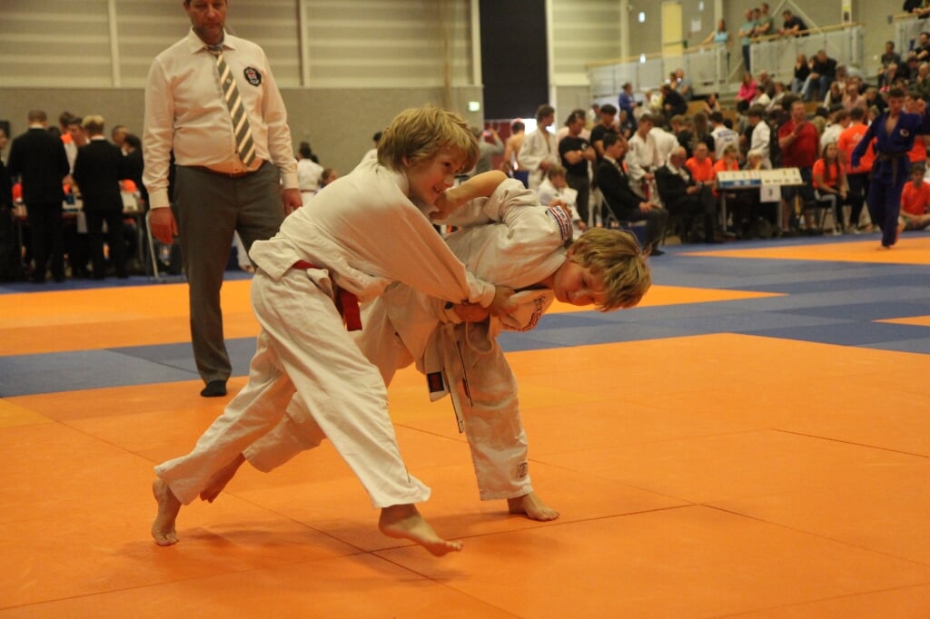 Judoka's op de mat. 