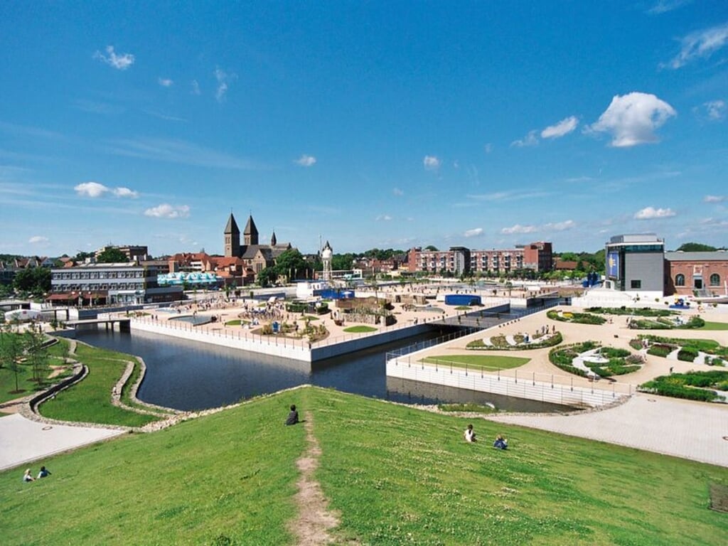 Net over de grens vind je in Gronau het mooie stadspark LAGA