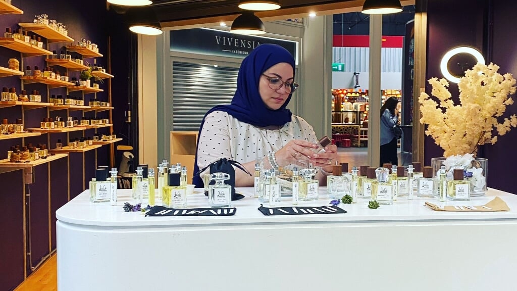 Leilas heeft haar passie voor parfum vanuit Syrië meegenomen.