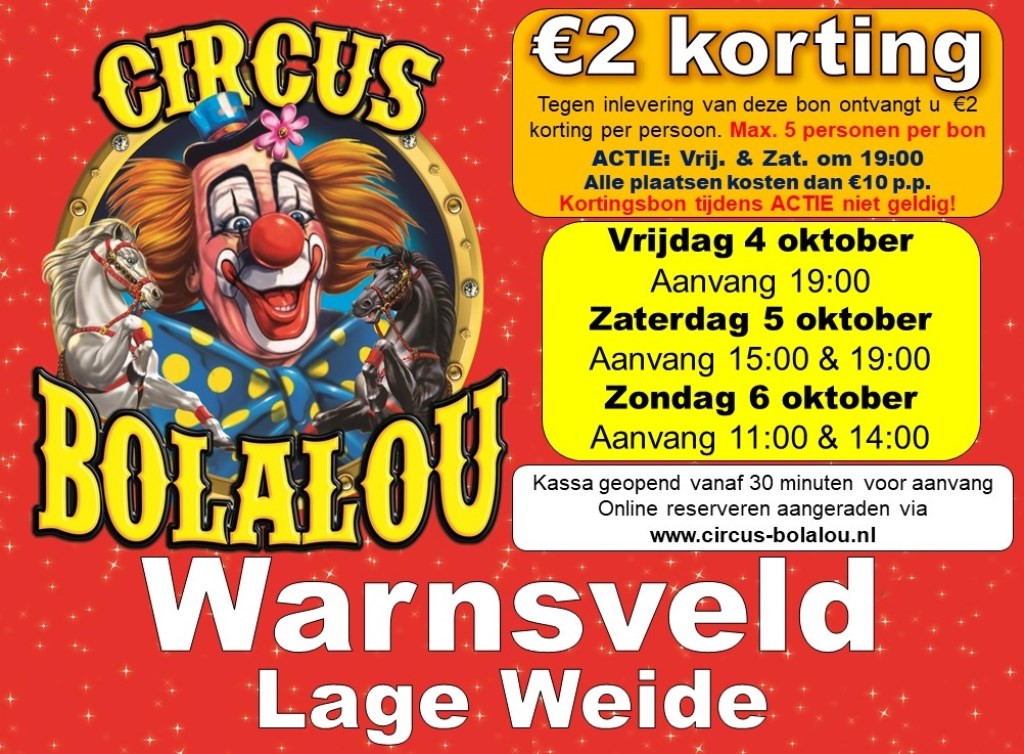 Circus Bolalou Met Vele Dieren Naar Warnsveld Zutphense - 