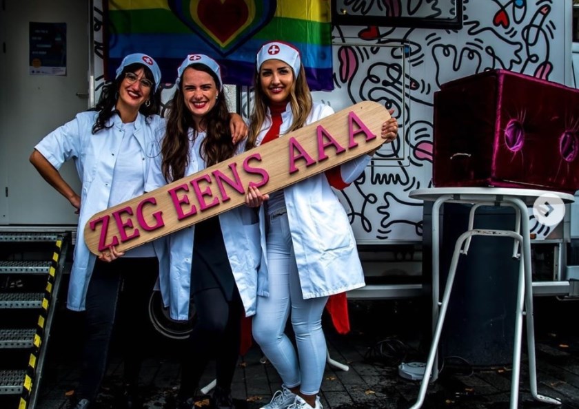 Net Na De Feestdagen Is Het Extra Druk Bij Charlotte En Rubia In De Soa Poli