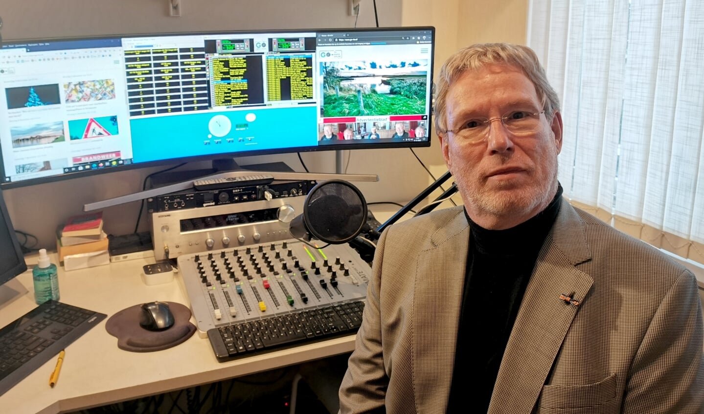 Alfred Blokhuizen is elke zondagochtend te beluisteren op GO-FM.