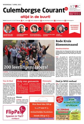 Editie voorpagina