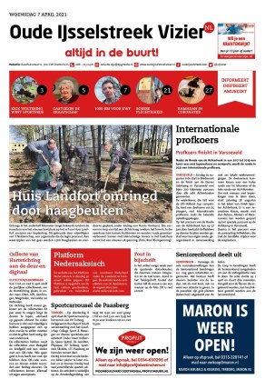 Editie voorpagina