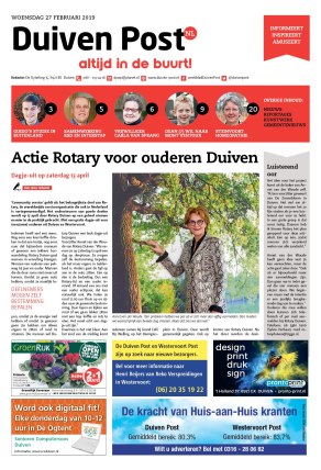 Editie voorpagina