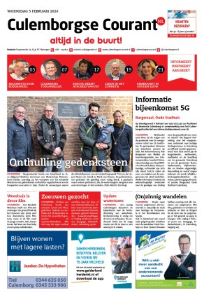 Editie voorpagina