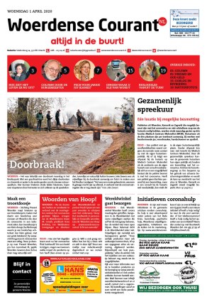 Editie voorpagina