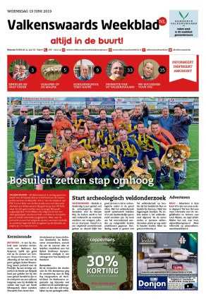 Editie voorpagina