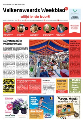 Editie voorpagina