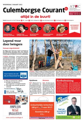 Editie voorpagina