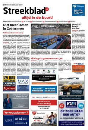 Editie voorpagina